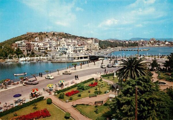 Chalkis Chalkida Panorama mit Brücke