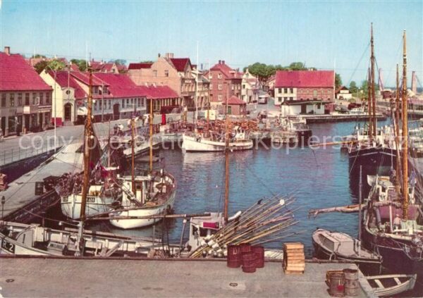 Allinge Bornholm Hafen Fischkutter