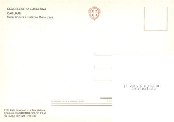 Cagliari Sulla sinistra il Palazzo Municipale – Bild 2