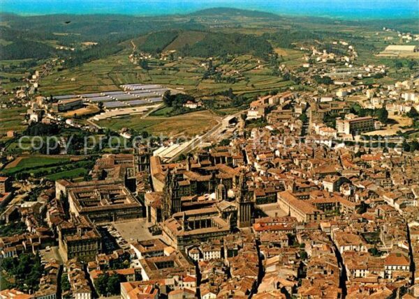 Santiago de Compostela Vista aérea