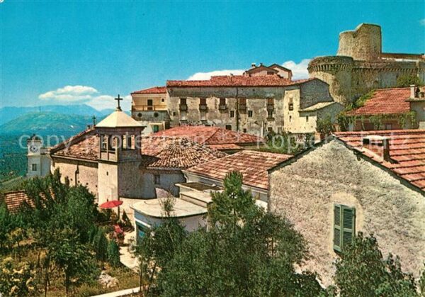 Picinisco Veduta col Castello