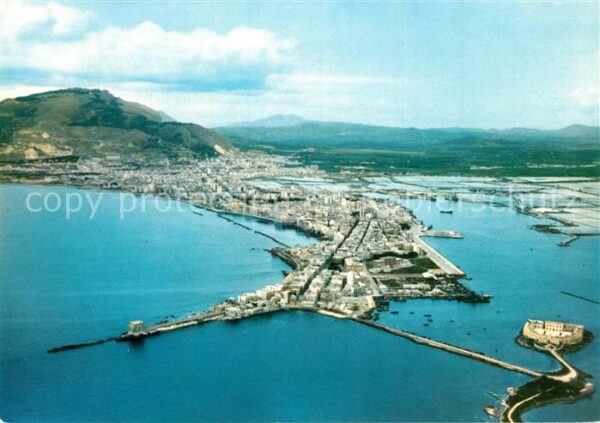 Trapani vista dall aereo