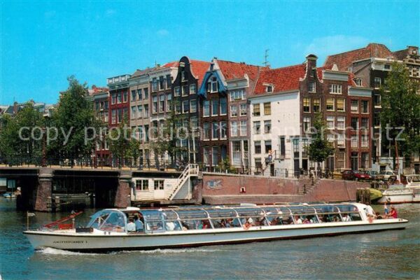 Amsterdam Niederlande Oude Schans Gracht Rundfahrten