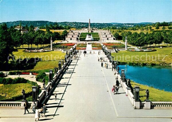 Oslo Norwegen Vigelandsanlegget