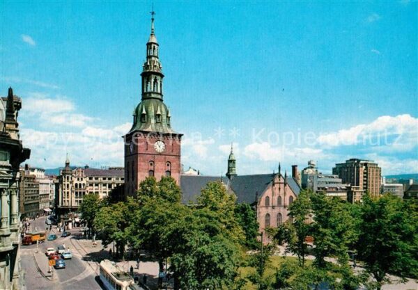 Oslo Norwegen Var Frelsers Kirke