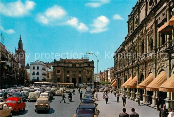 Sevilla Andalucia Plaza de San Francisco