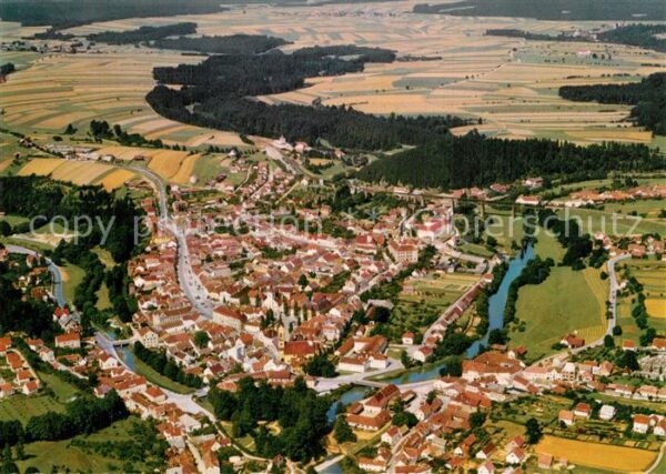 Zwettl-Niederoesterreich Fliegeraufnahme
