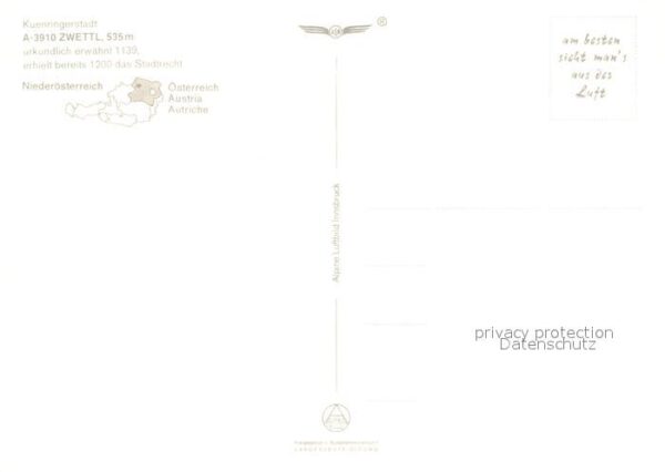 Zwettl-Niederoesterreich Fliegeraufnahme – Bild 2