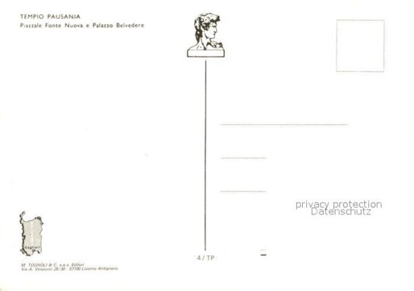 Tempio Pausania Piazzale Fonte Nuova Palazzo Belvedere – Bild 2