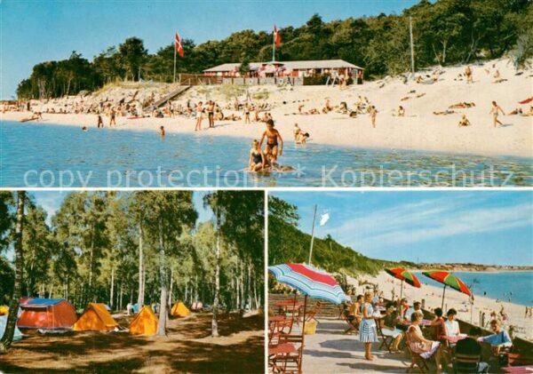 Bornholm Renne Strandbad Camping Nordskoven