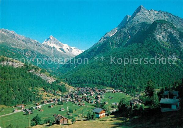 Les Hauderes Dent-Blanche Dents de Veisivi