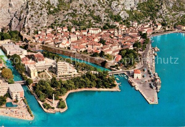 Kotor Montenegro Fliegeraufnahme