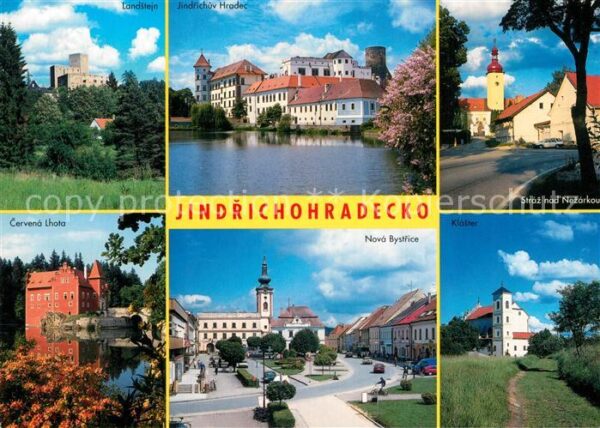 Jindrichuv Hradec Landstejn Klaster Nova Bystrice Cervena