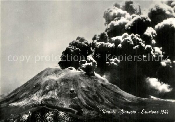 Napoli Neapel Vesuvio Eruzione