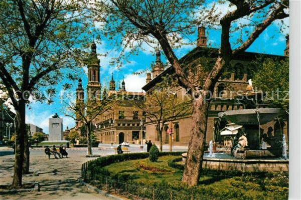 Zaragoza Saragossa Espana Plaza de La Seo