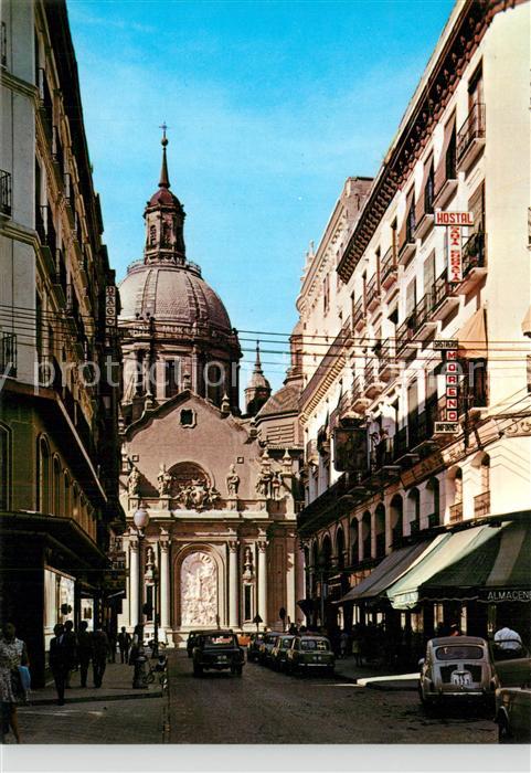 Zaragoza Saragossa Espana Calle de Alfonso I