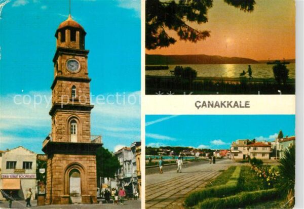 Canakkale Uhrturm Tarihi Saat Kulesi
