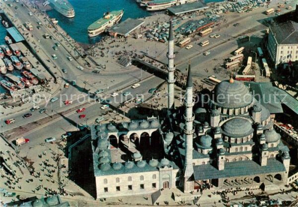 Istanbul Constantinopel Yeni Camii Moschee Fliegeraufnahme