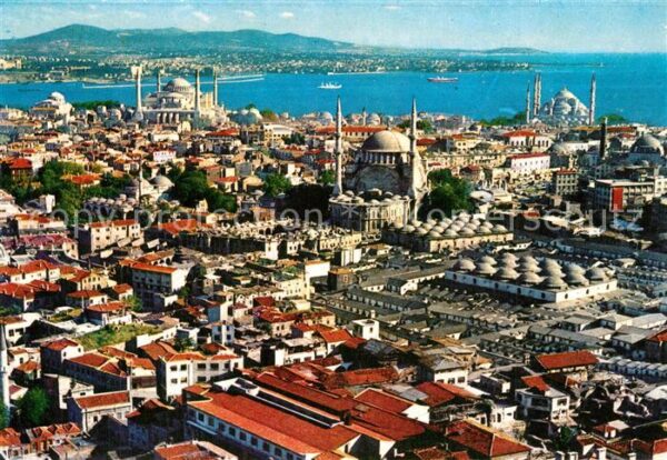 Istanbul Constantinopel Hagia Sophia Blaue Moschee