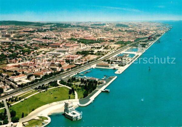 Lisboa Belem Fliegeraufnahme