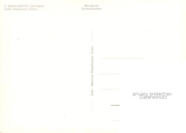 San Bernadino Valle Mesolcina Hotel Bellevue – Bild 2