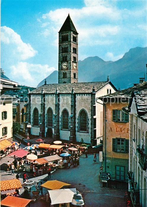 Poschiavo Chiesa San Vittore Mercatino
