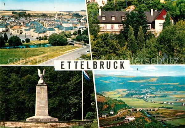 Ettelbruck Auberge de Jeunesse Monument Patton Pon