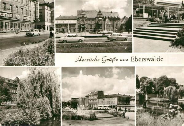 Eberswalde Friedrich Ebert Strasse Platz der Freun