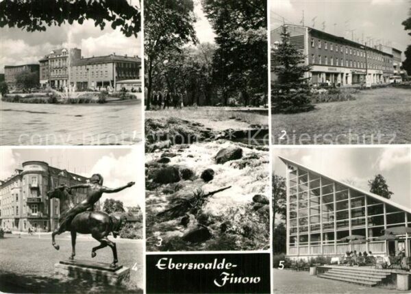 Finow Eberswalde Platz der Freundschaft Friedrich Ebert