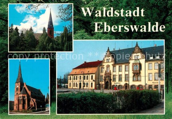 Eberswalde Johanniskirche Rathaus Kirche in Finow
