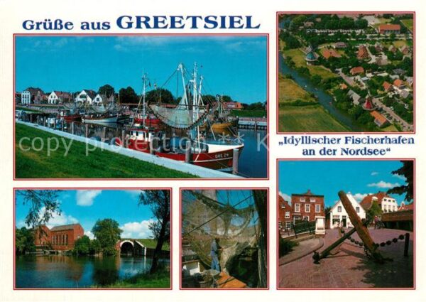 Greetsiel Fischerhafen Erholungsort Nordseeküste