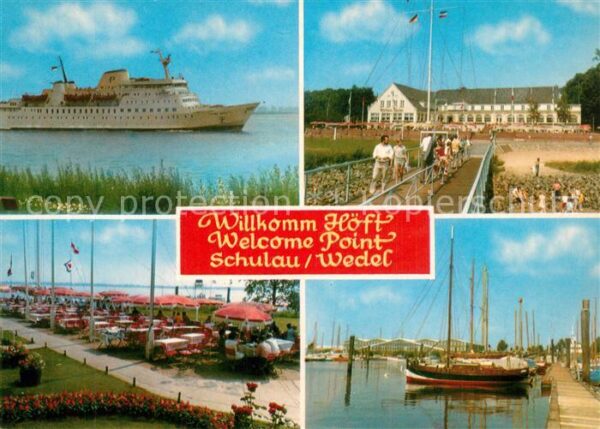 Schulau Wedel Willkomm Höft Fähre Restaurant Terrasse