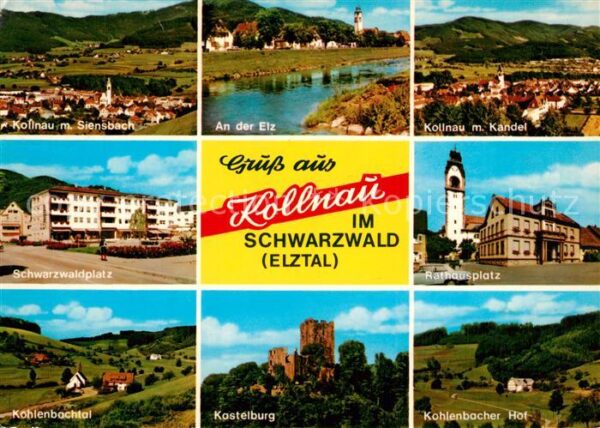 Kollnau Panorama mit Siensbach Kandel Elz Schwa