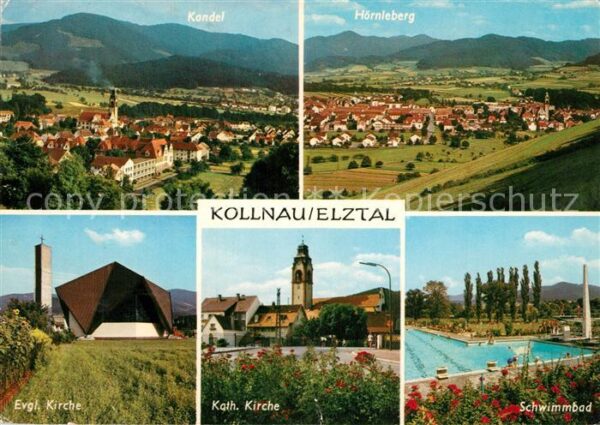 Kollnau Panorama Elztal Kandel Hörnleberg Kirch