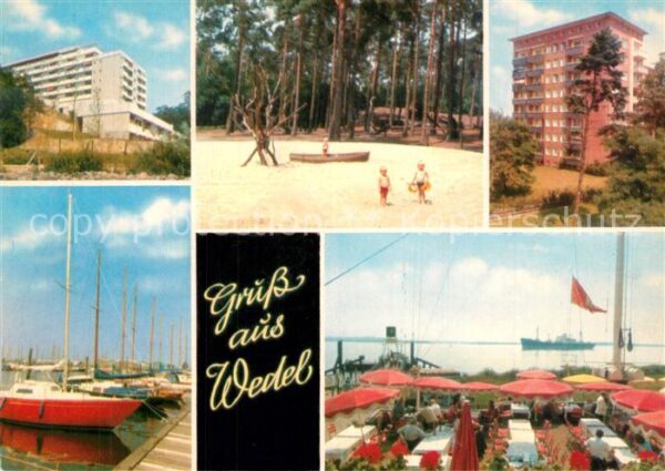 Wedel Pinneberg Graf Luckner Haus Strand Hochhaus Schul