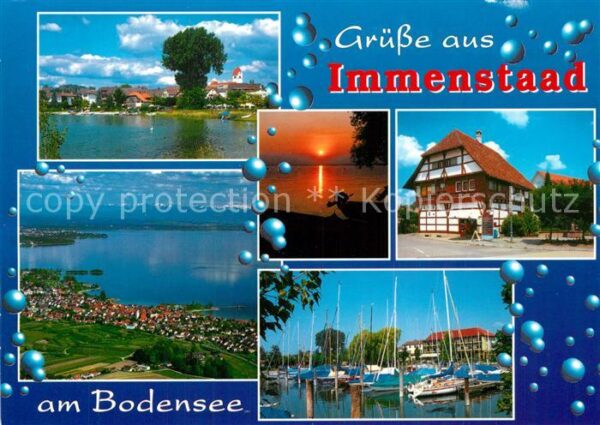 Immenstaad Bodensee Fliegeraufnahme Sonnenuntergang Yachtha