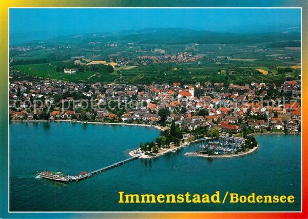 Immenstaad Bodensee Fliegeraufnahme