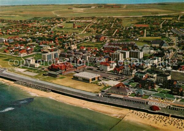 Westerland Sylt Fliegeraufnahme