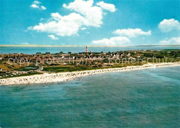 Hoernum Sylt Nordseebad Fliegeraufnahme