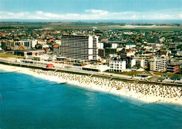 Westerland Sylt Nordseeheilbad Fliegeraufnahme