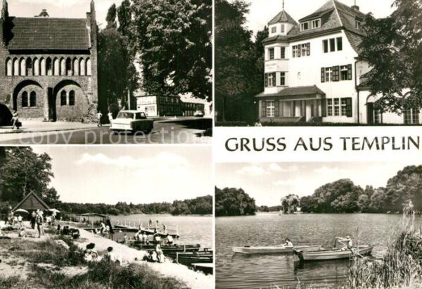 Templin Hauptstrasse Erholungsheim Aufbau Bades