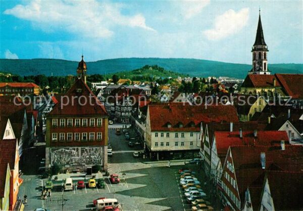 Schorndorf Wuerttemberg Geburtsstadt Gottlieb Daimlers Blick au