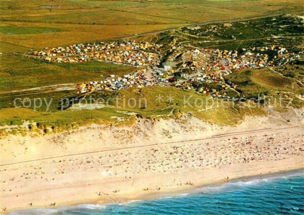 Westerland Sylt Zeltplatz Heinzius Nordseeinsel Flieger