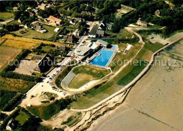 Keitum Sylt Luftkurort Meerwasserschwimmbad Flieger