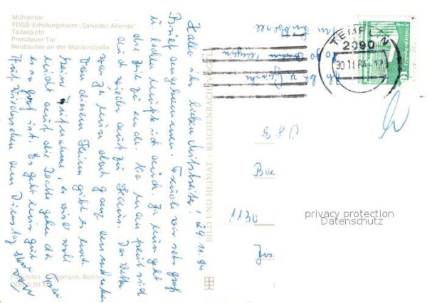 Templin Mühlentor FDGB Erholungsheim Salvador A – Bild 2