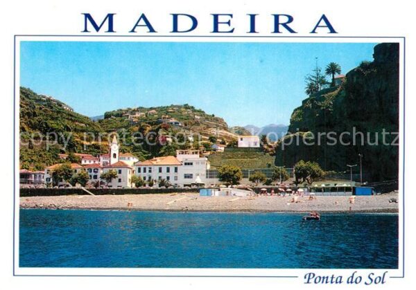 Ponta do Sol Blick zum Strand