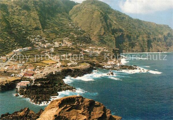 Porto do Moniz Madeira  Portugal Vista aérea