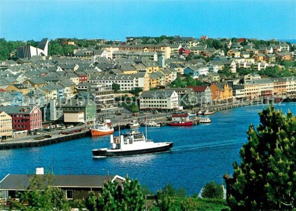 Kristiansund Panorama Hafen