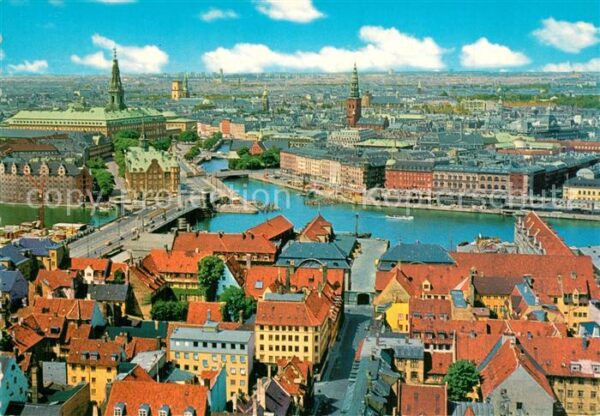 Kopenhagen Aussicht von der Kirche des Erlösers