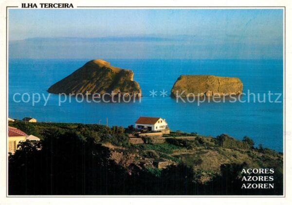 Ilha Terceira Acores Fliegeraufnahme